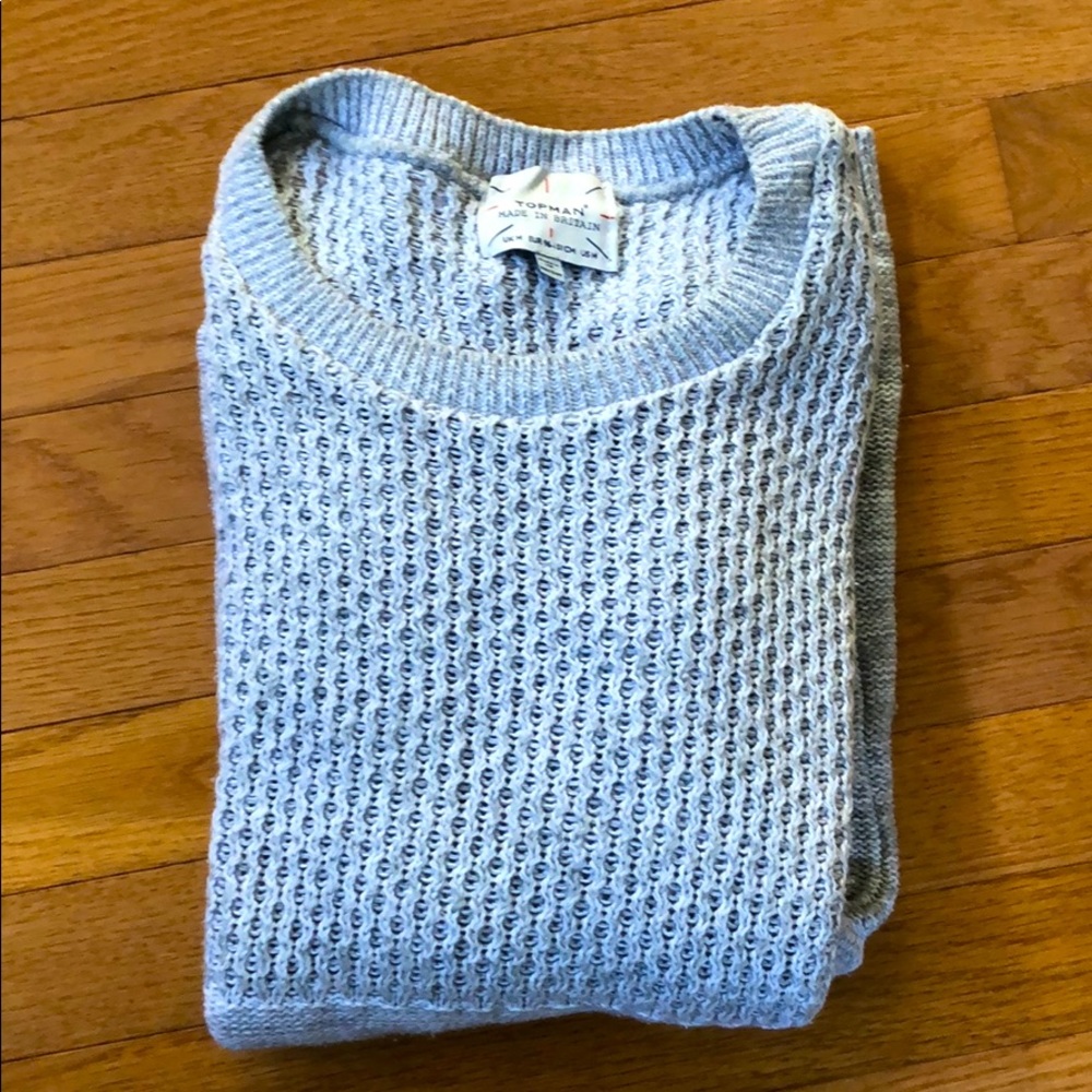 Grey Knit sweater from topman
